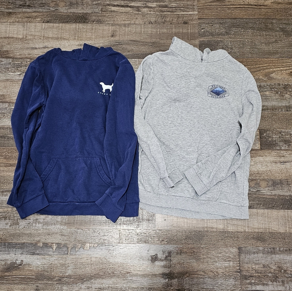 2 Boys Crown And Ivy Hoodies